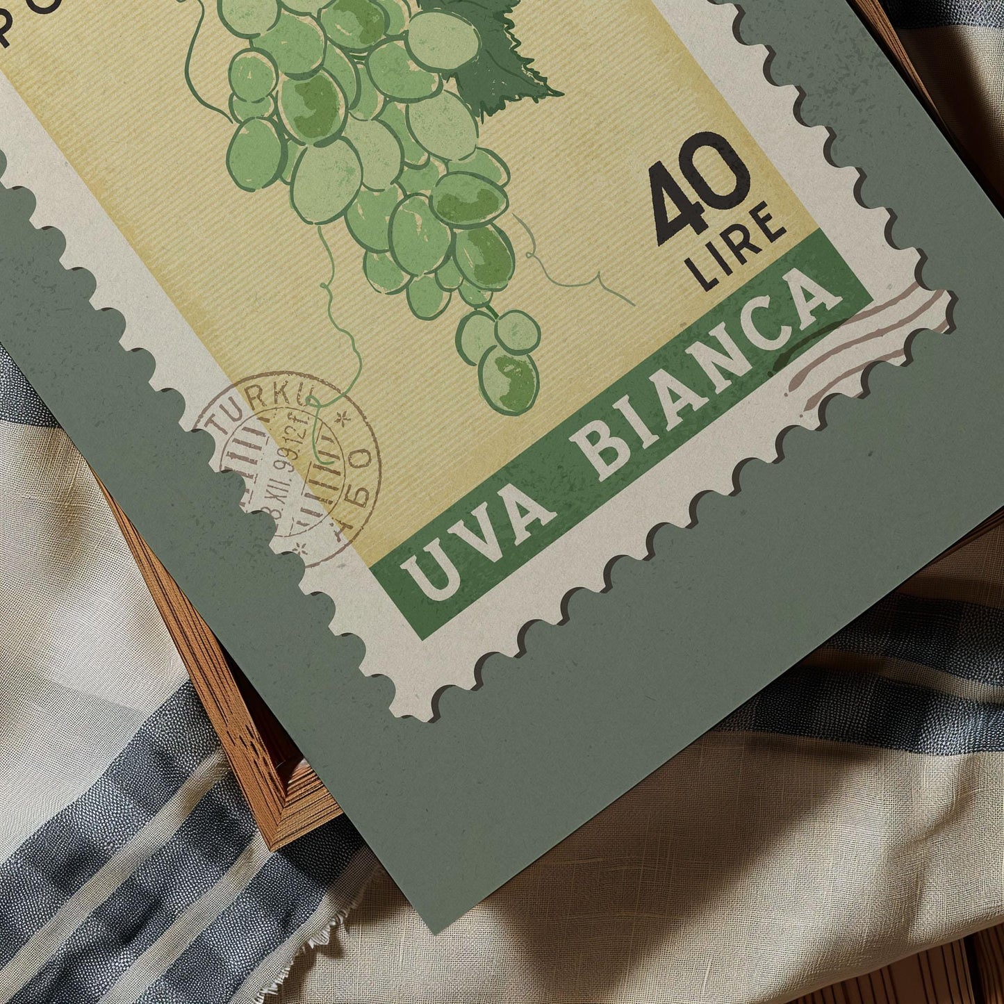 Green Grapes Poster, Green Grapes Fruit Market Print | Italian Food Art | Fruit Wall Art, Green Grapes Poster Set, Cooking Kitchen Art