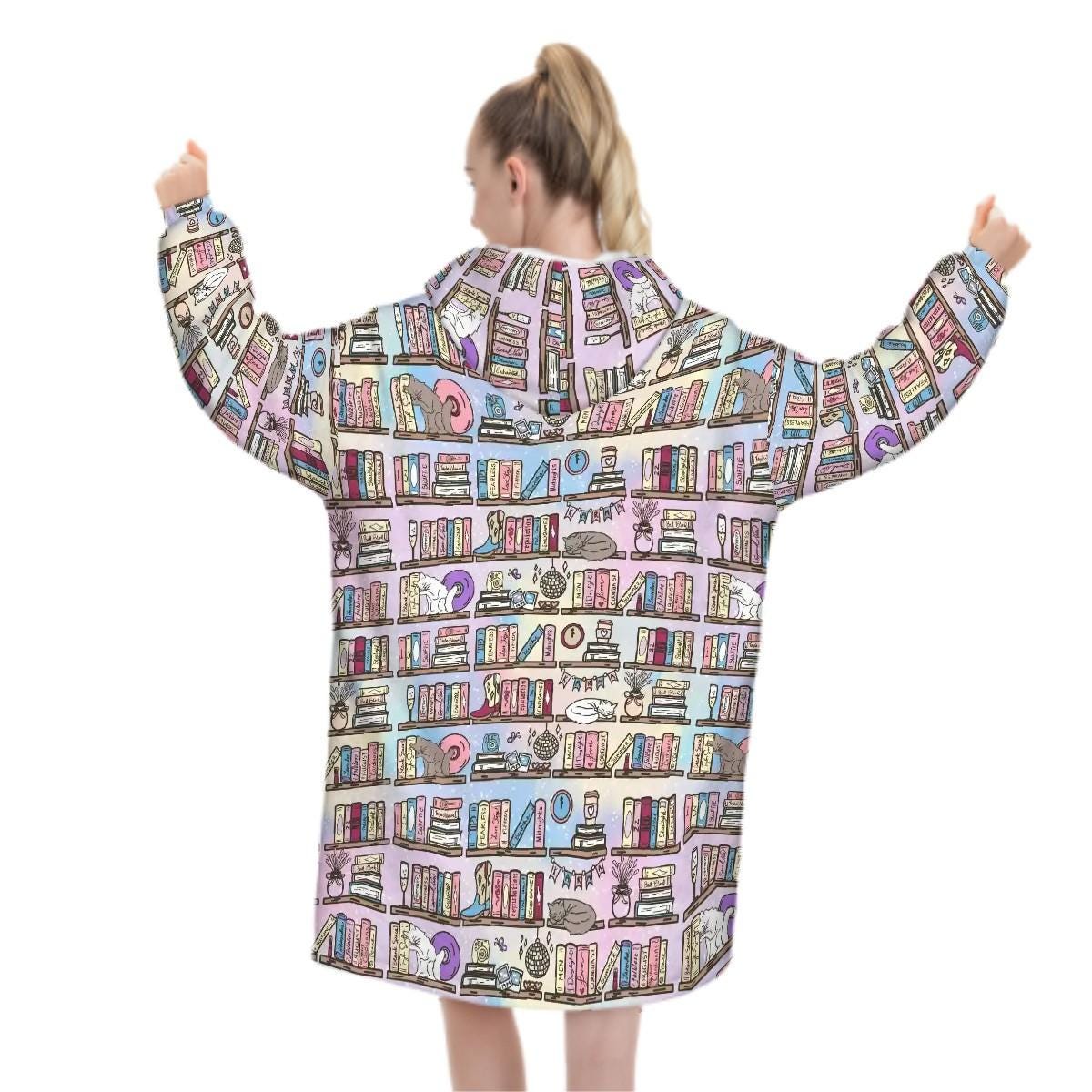 Taylors shelf Adult Blanket Hoodie please read description reader gift, comfy hoodie