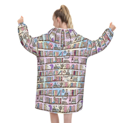 Taylors shelf Adult Blanket Hoodie please read description reader gift, comfy hoodie