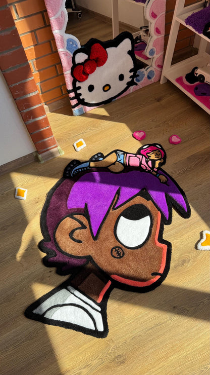 3.5 ft ~105 cm Custom tufted rug – Album Cover Carpet, Handmade Fluffy Rug, Meme Decor for Bedroom or Living Room, Cute Gift for Fans