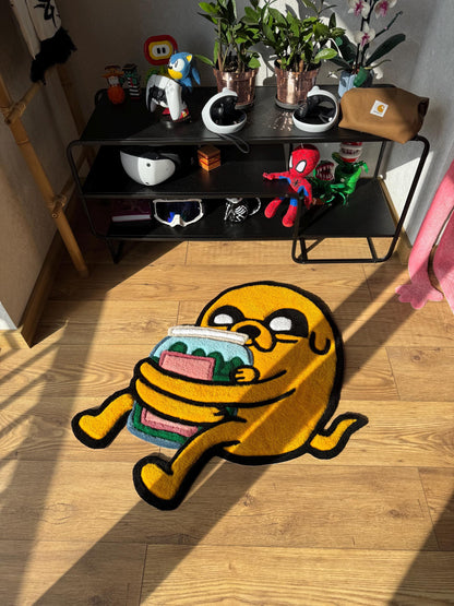 Jake Custom Tufted Wool Rug: Adventure Time Carpet