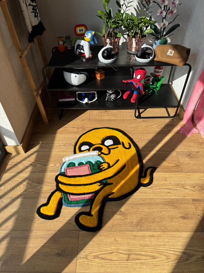 Jake Custom Tufted Wool Rug: Adventure Time Carpet