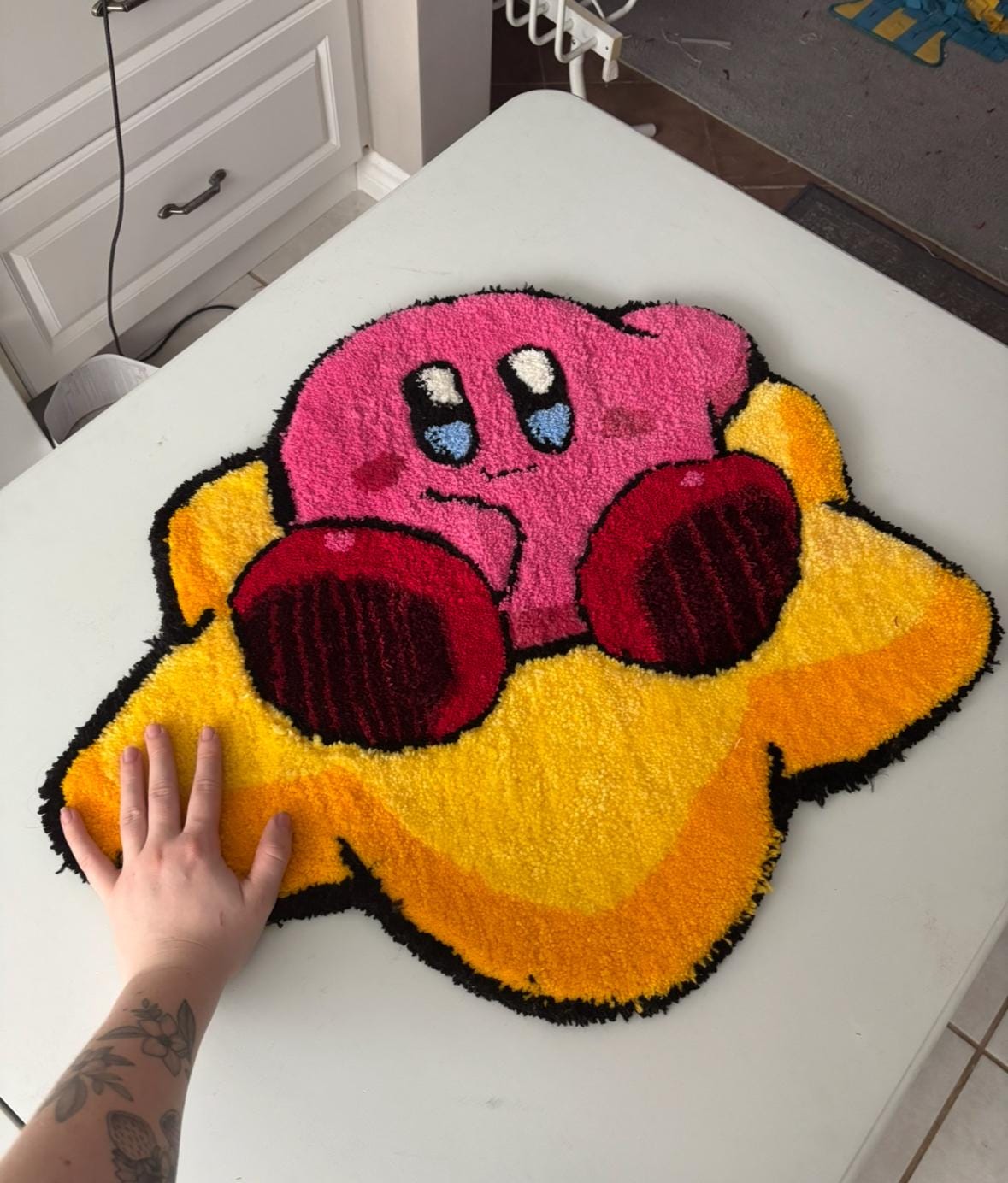 Custom Handmade Tufted Rug | Personalized Rug | Tufted Rug | Logo Rug | Anime | Dorm Decor | Unique Decor Gift | Tufted Rug With Your Design