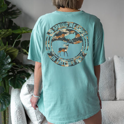 Comfort Colors Hunting Season Shirt: Deer & Turkey Hunter Gift