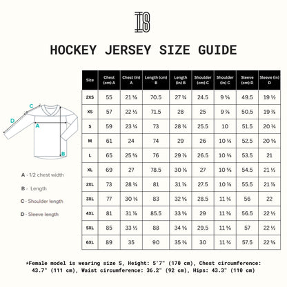 #5 IndyCar Hockey Jersey: Black and Orange Indycar Racing, Racing Fan Apparel