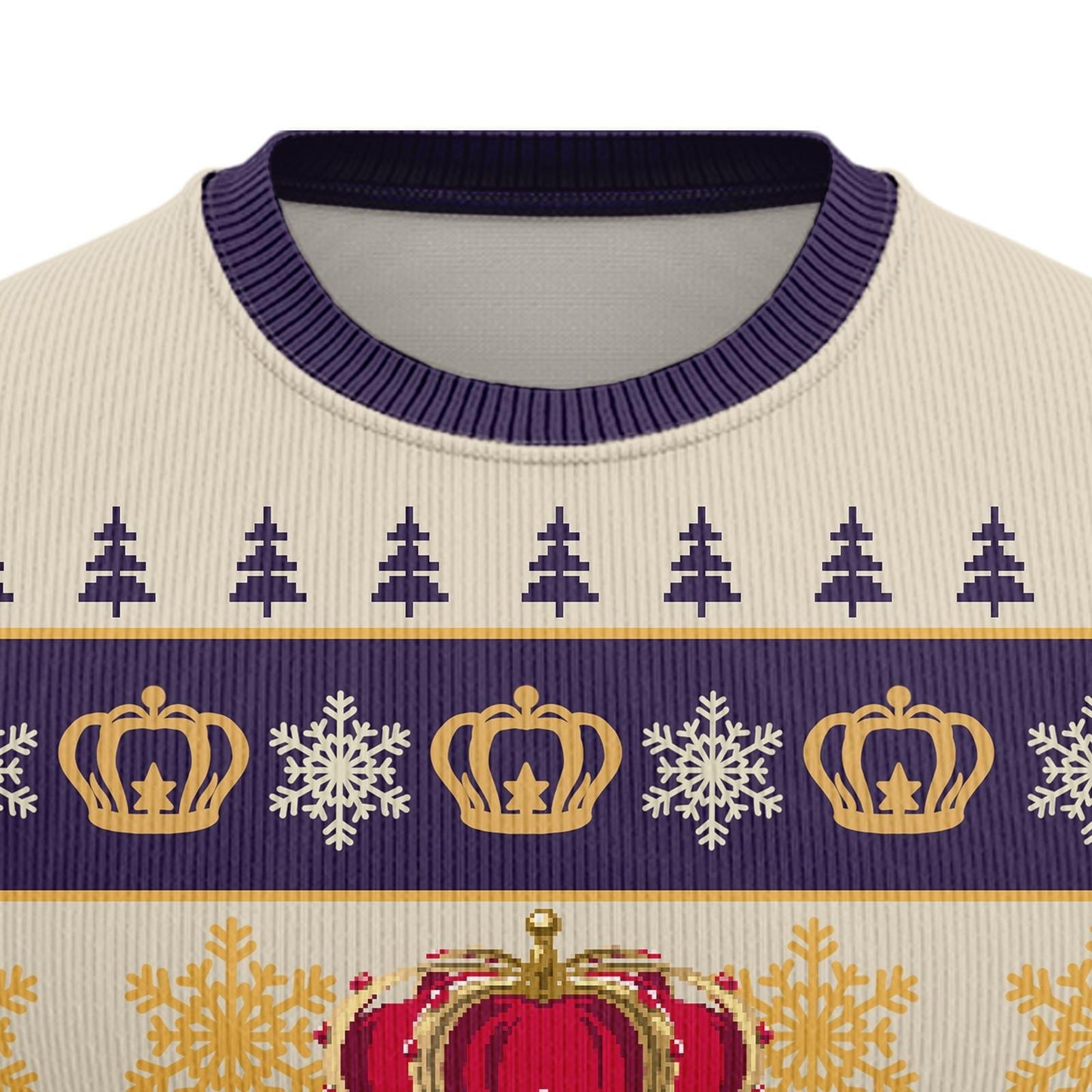Crown Royal Christmas Sweater, Canadian Whisky Xmas Sweater, Christmas Pattern Women Sweater, Drinking Men Sweater, Crown Royal Lovers