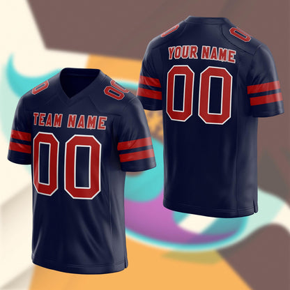 Custom Football Jersey: Personalized Stitched or Printed Team Shirt