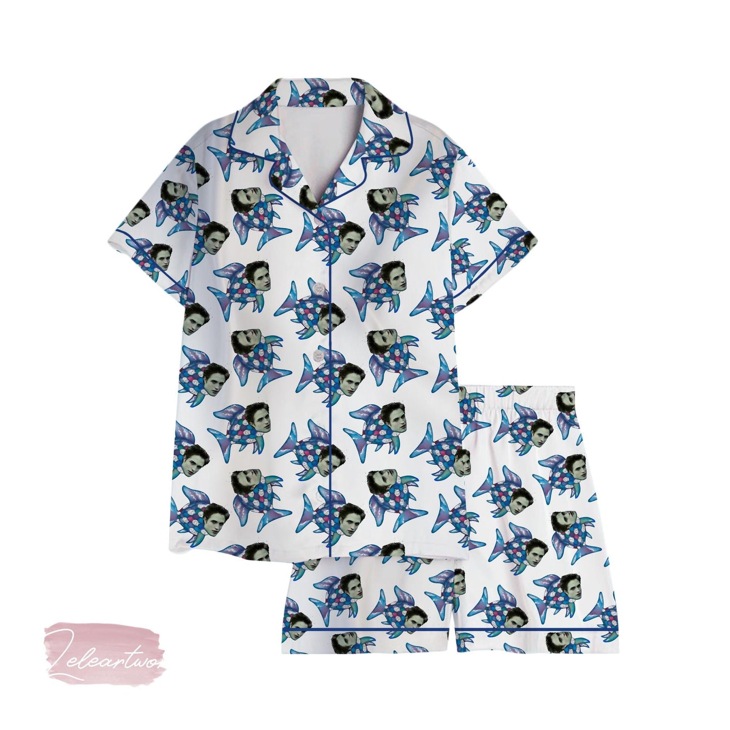 The Skin Of A Killer Bella Set – Funny Twilight Pajama Shorts | Edward Vampire Meme Sleepwear | Fandom Lounge Gift