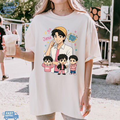 Jinu Unisex T-shirt, Saja Boys Soda Pop Tee, Kpop Cute Graphic Tee, KPDH Y2K Shirt, Jinu Fan Merch, Aesthetic Graphic Tshirt Gift