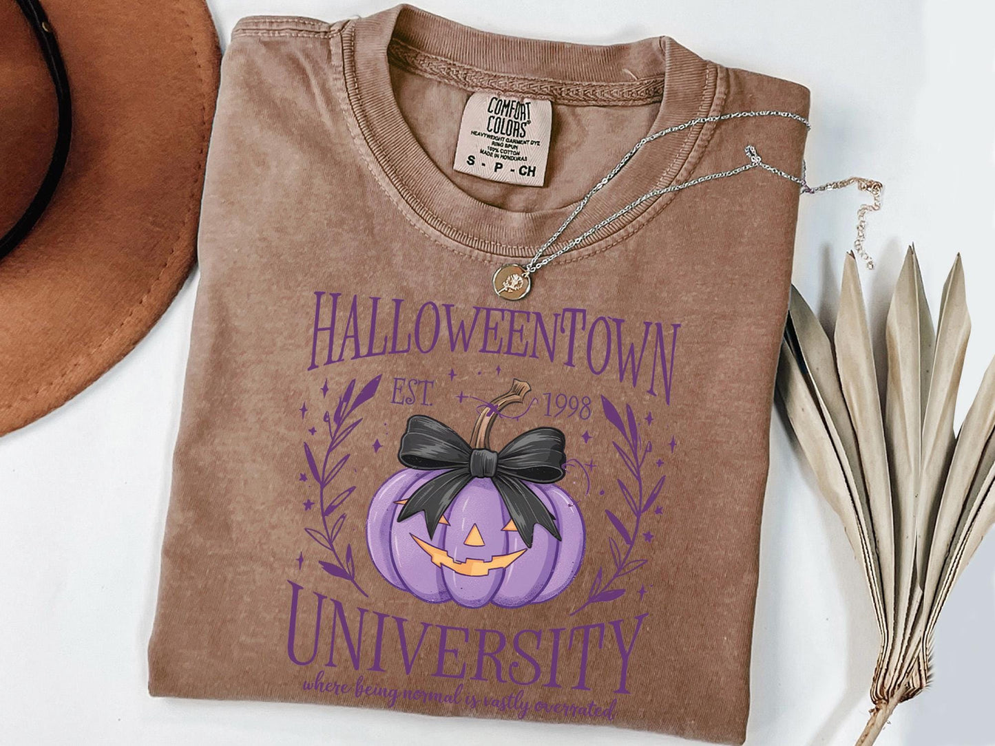 Comfort Colors® Halloweentown University Shirt -  Halloweentown Shirt - Pumkin Sweatshirt - Womens Spooky Shirts - Halloween Gift