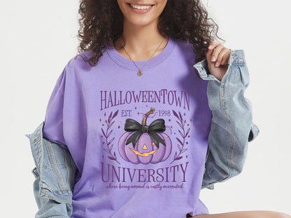 Comfort Colors® Halloweentown University Shirt -  Halloweentown Shirt - Pumkin Sweatshirt - Womens Spooky Shirts - Halloween Gift