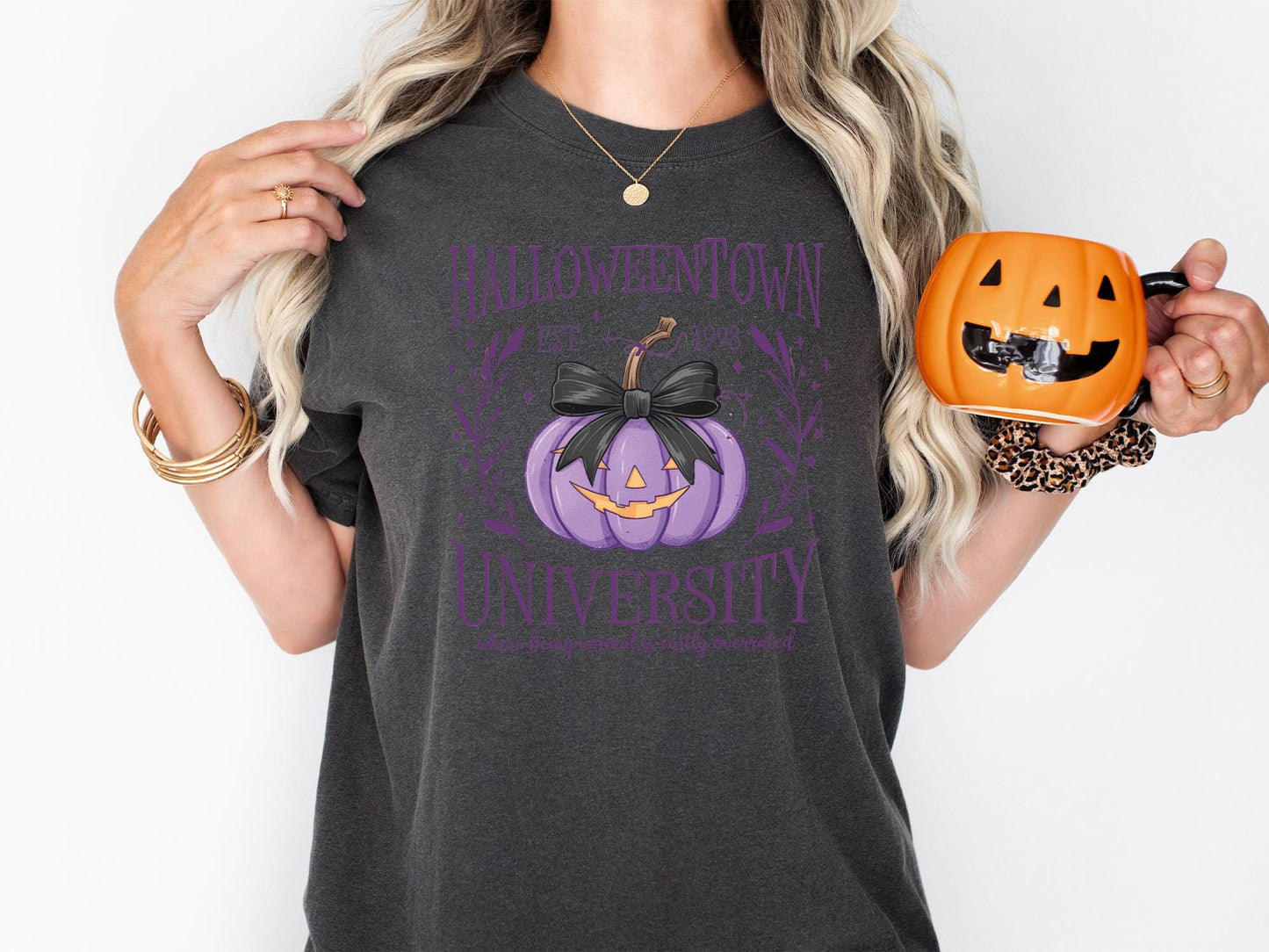 Comfort Colors® Halloweentown University Shirt -  Halloweentown Shirt - Pumkin Sweatshirt - Womens Spooky Shirts - Halloween Gift