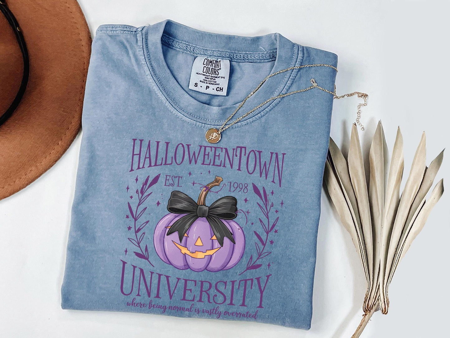 Comfort Colors® Halloweentown University Shirt -  Halloweentown Shirt - Pumkin Sweatshirt - Womens Spooky Shirts - Halloween Gift