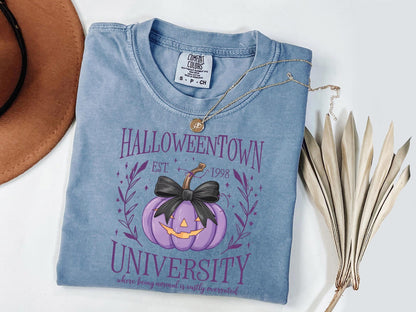 Comfort Colors® Halloweentown University Shirt -  Halloweentown Shirt - Pumkin Sweatshirt - Womens Spooky Shirts - Halloween Gift