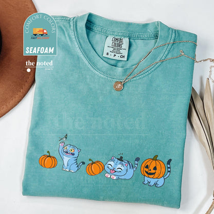 Halloween Hunter Tiger Comfort Colors T-shirt, Kpop Demon Shirt, Pumpkin Fall Vibes, Hunter Merch, Anime T-shirt Design, Anime Lover Gifts