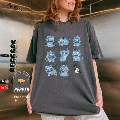 Cute Demon Hunter Tiger Comfort Shirt, Kpop Saja Boys, Derpy the Tiger And Bird Demon Hunter Tiger Tee, Hunters Tiger fan Demon Hunter Merch