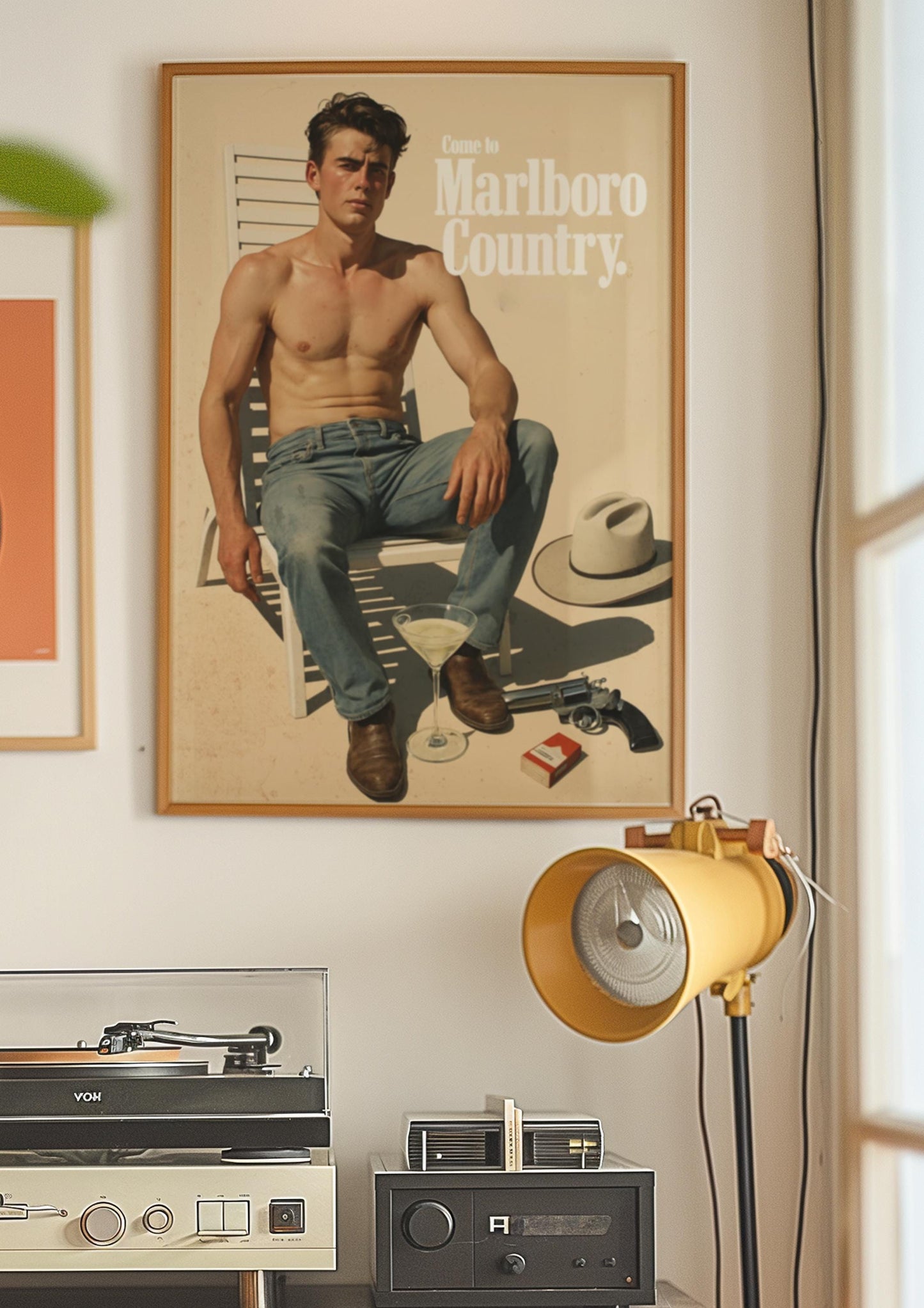 Vintage Cigarette Western Poster Print, Retro Marlboro Print, Tobacco Poster, vintage advertisment, cigarette poster marlboro, cigarette art