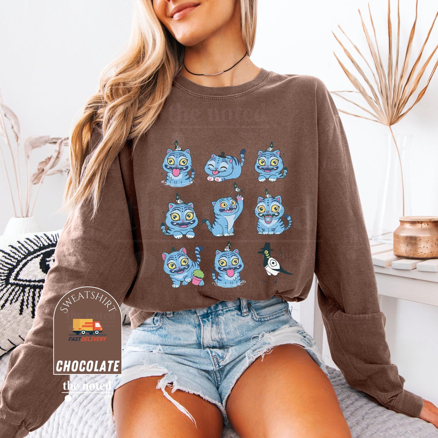 Funny Demon Hunters Kpop Movie Sweatshirt, Cute Animal Gift, Gift For Her, Demon Hunter Tiger Merch, Kpop Movie Shirt, Hunters Tiger Sweater