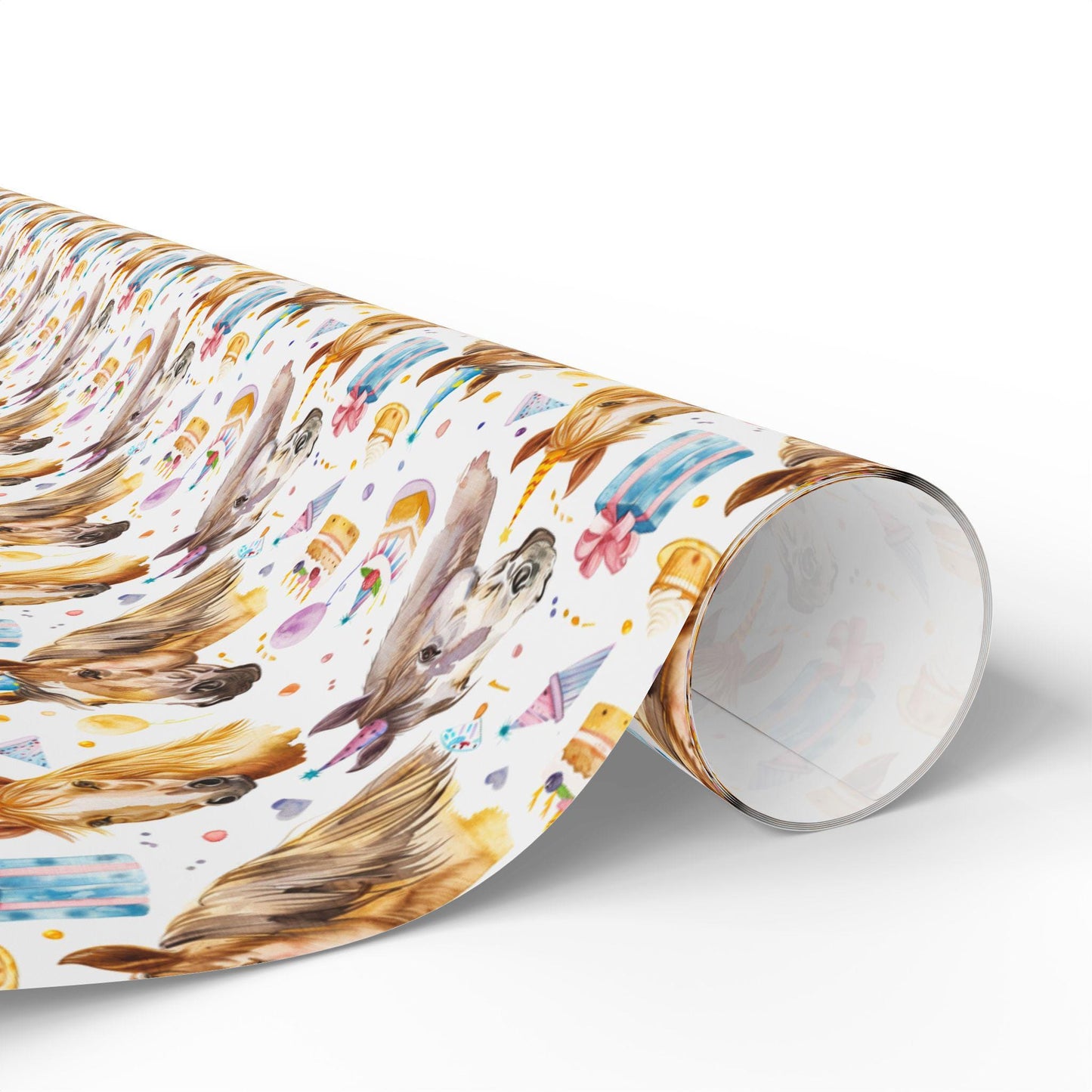 Horse Birthday Wrapping Paper, Gift Wrap for Horse Lover, Equestrian Birthday Present Wrap, Pony Themed Gift Paper