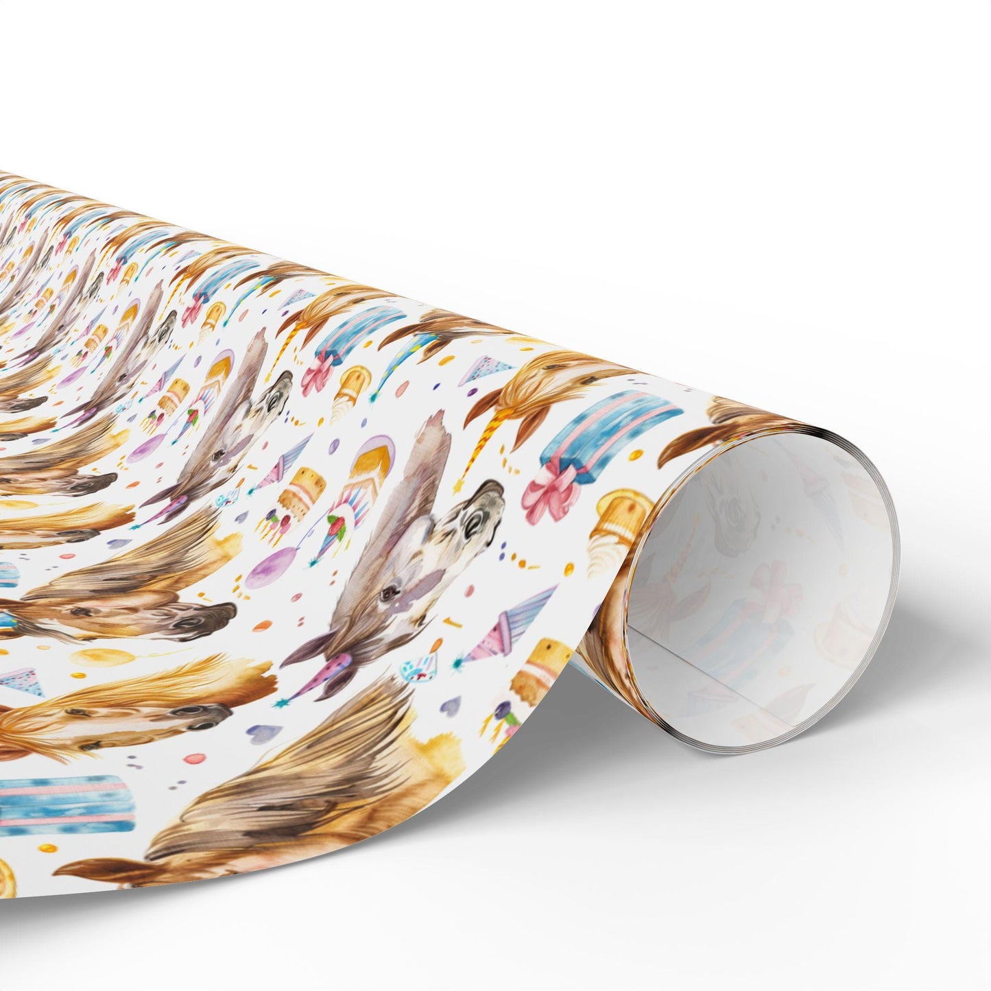 Horse Birthday Wrapping Paper, Gift Wrap for Horse Lover, Equestrian Birthday Present Wrap, Pony Themed Gift Paper