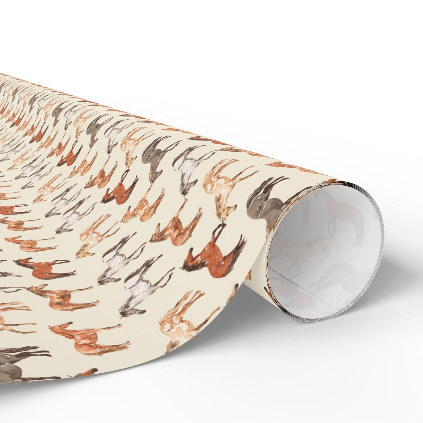 Horse Lover Wrapping Paper, Equestrian Gift Wrap, Horseback Riding Present, Animal Lover Paper, Gift for Rider, Horse Owner Wrap
