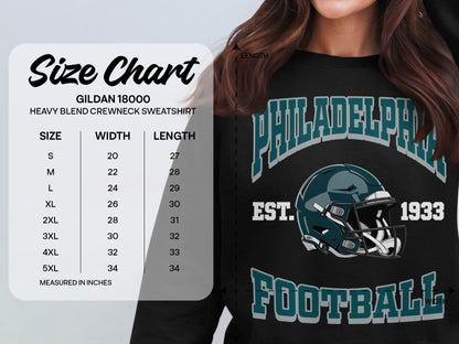 Vintage Philadelphia Football Shirt, Philadelphia Football Sweatshirt, Football Shirt, Philadelphia Team Fan Shirt