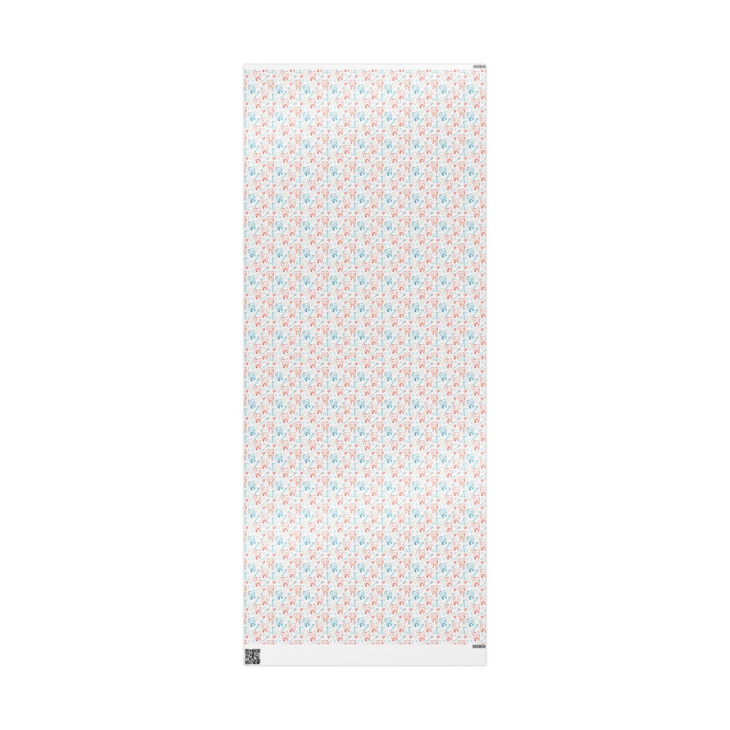 Professional Dentist Gift Wrap, Tooth Pattern Paper, Office Use Fun Gift Wrap for Dental Office Dentist and Hygienists