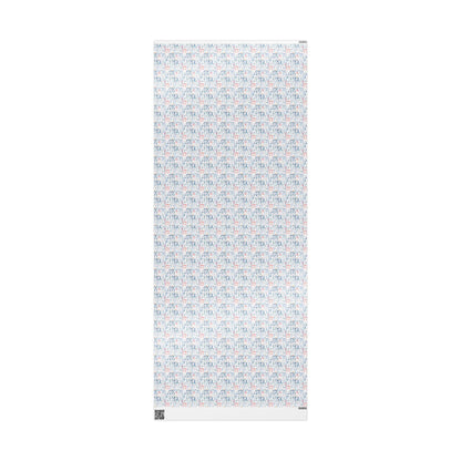Elegant Dentist Wrapping Paper, Minimal Tooth Gift Wrap Fun Gift Wrap for Dental Office Dentist and Hygienists