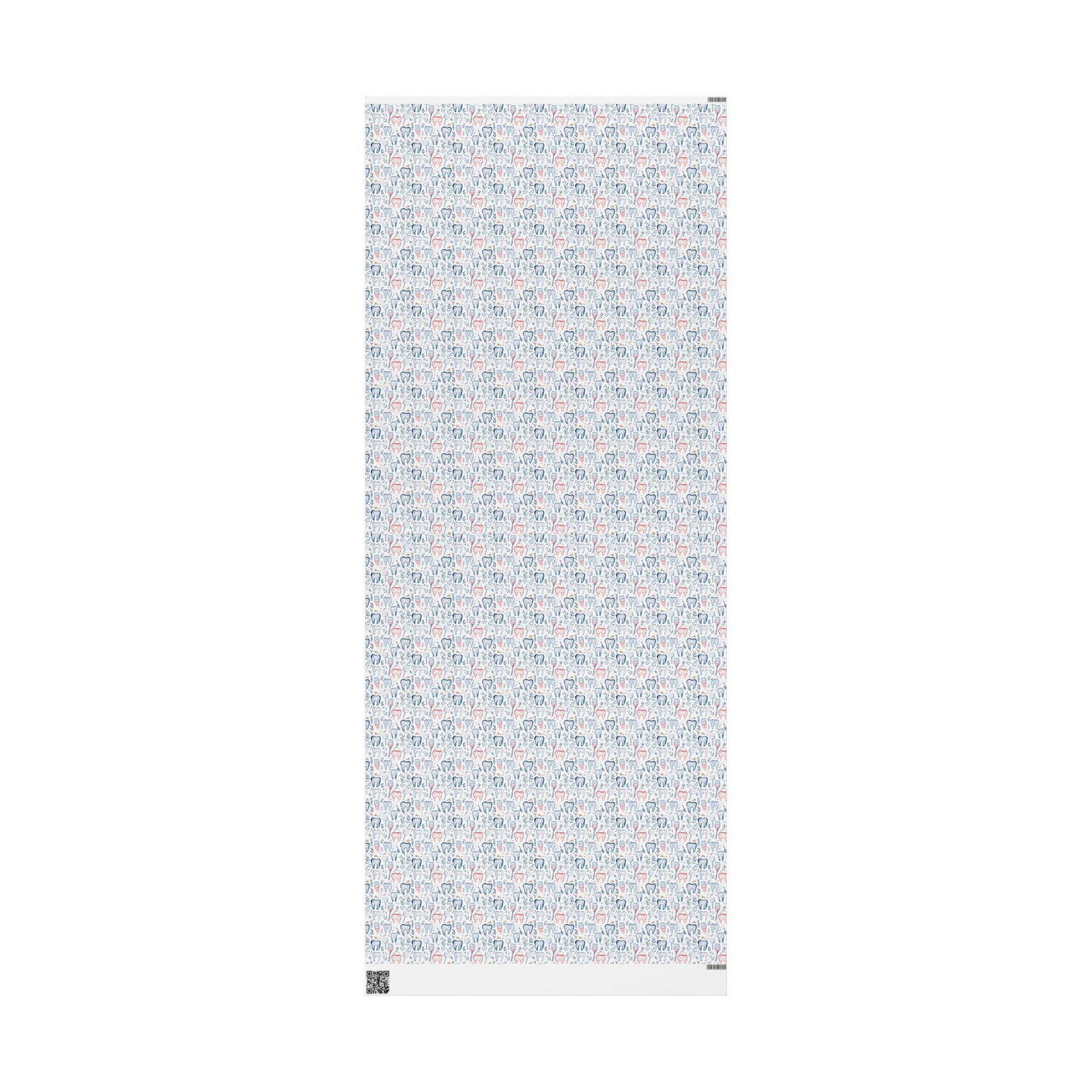 Elegant Dentist Wrapping Paper, Minimal Tooth Gift Wrap Fun Gift Wrap for Dental Office Dentist and Hygienists