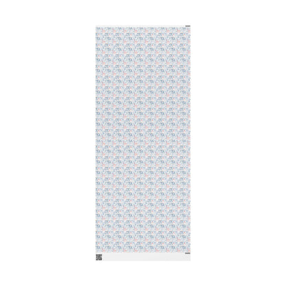 Elegant Dentist Wrapping Paper, Minimal Tooth Gift Wrap Fun Gift Wrap for Dental Office Dentist and Hygienists