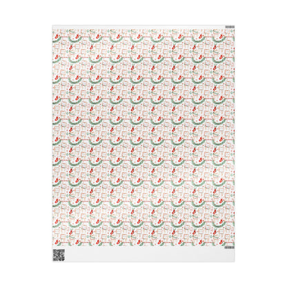 Wrapping Paper for Dentists, Modern Tooth Pattern, Office Gift Wrap Christmas Fun Gift Wrap for Dental Office Dentist and Hygienists
