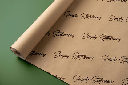 Personalised Florist Kraft Paper, Packing Paper, Branded Packaging, Your Logo, Paper 90gsm, Small Business, Tissue paper, Recyclable, Flower