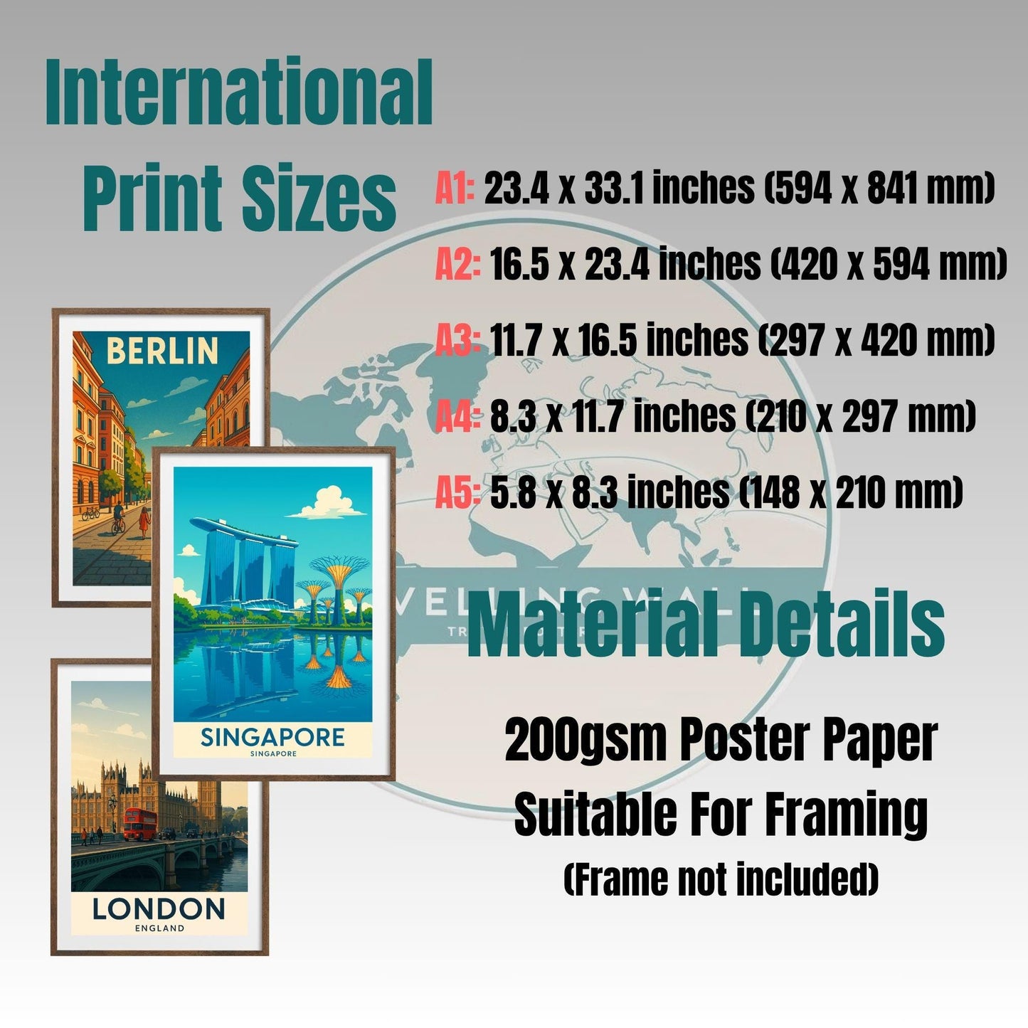 Paris Eiffel Tower Wall Art, France Travel Print, Paris Cityscape Print, Travel Decor, Wedding Gift, Birthday Present, Paris French Wall Art