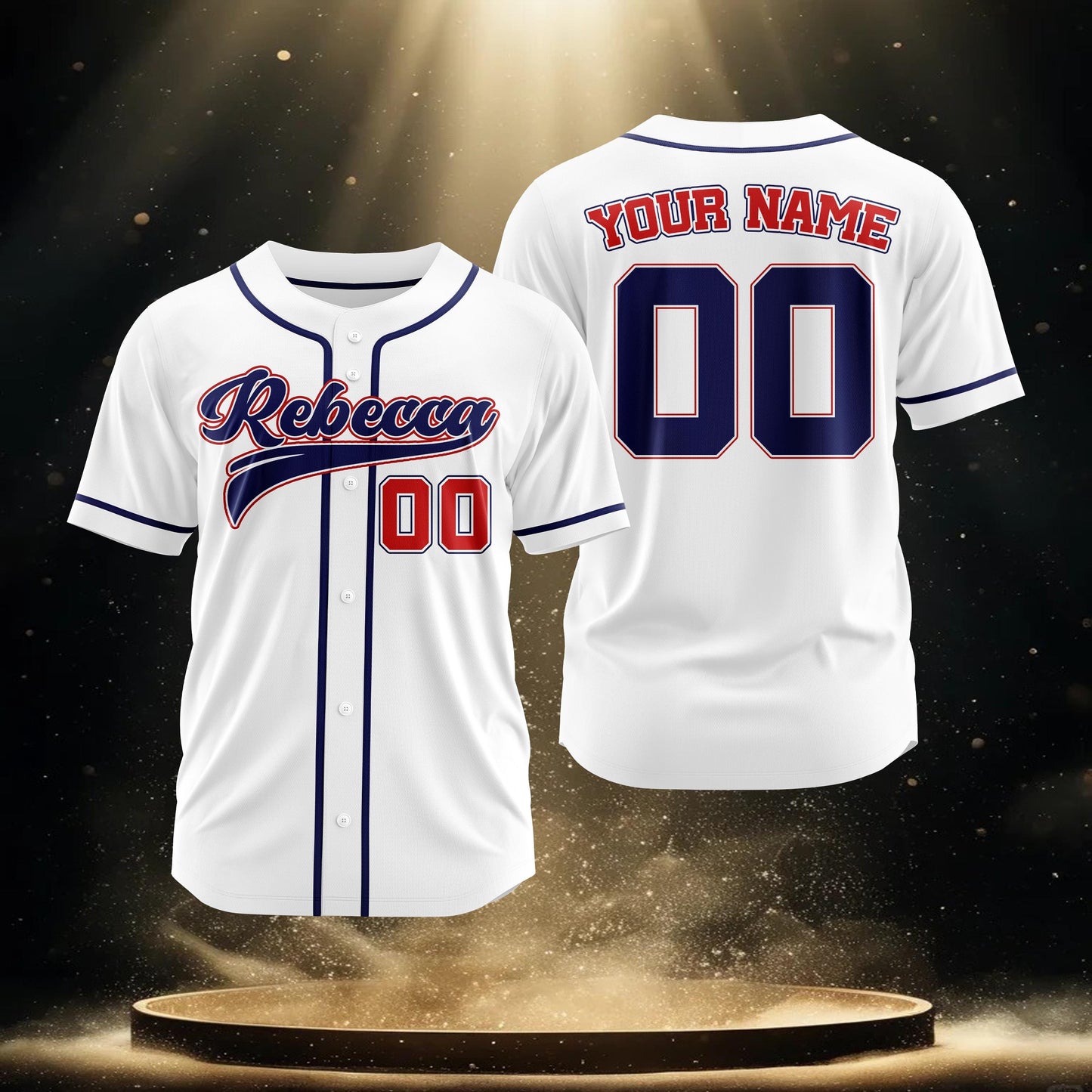 Custom Baseball Jersey with Team Name Number Personalized Jersey Printed Shirt for Men Women Youth Preschool Gifts for Baseball Fans Cheer