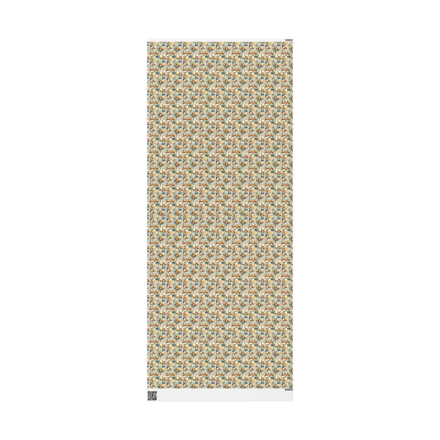 Goose Themed Birthday Wrapping Paper for Teen Girls | Cute Farmhouse Gift Wrap with Floral and Animal Designs