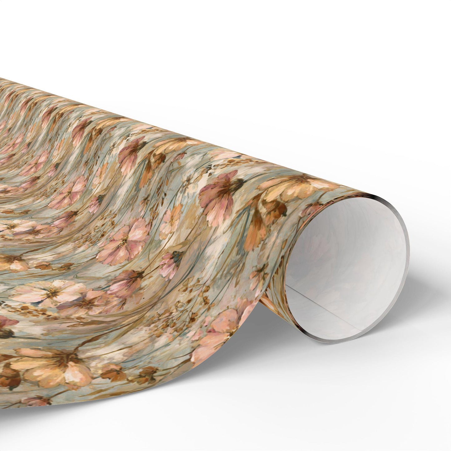 Wildflower Wrapping Paper for Garden Party Favors | Pastel Floral Wrap for Guests | Tea Party or Spring Birthday