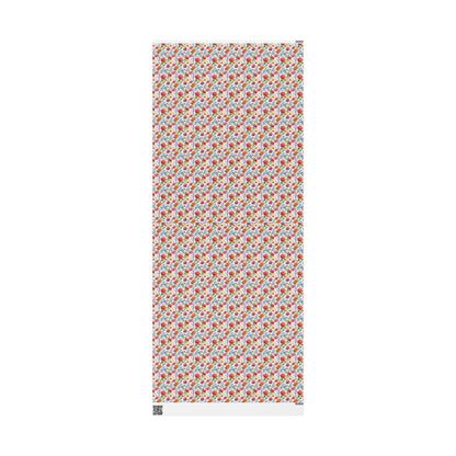 Rustic Wildflower Gift Wrap for Bridesmaid Proposal | Boho Wedding Party Wrapping Paper for Nature Inspired Gifts