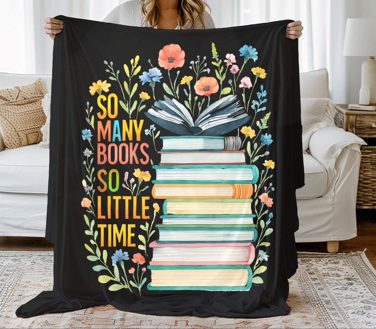 Reading Nook Book Blanket, Book Lover Gift, Book Blanket Gift, Book Throw Blanket, Book Nook Blanket, Cute Book Blanket, Reading Nook Decor