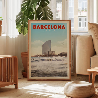 Barcelona Poster, Spain Art Prints, Barcelona Wall Art, Barcelona Print, Spanish Art, Barcelona Travel Poster, Vintage Spain