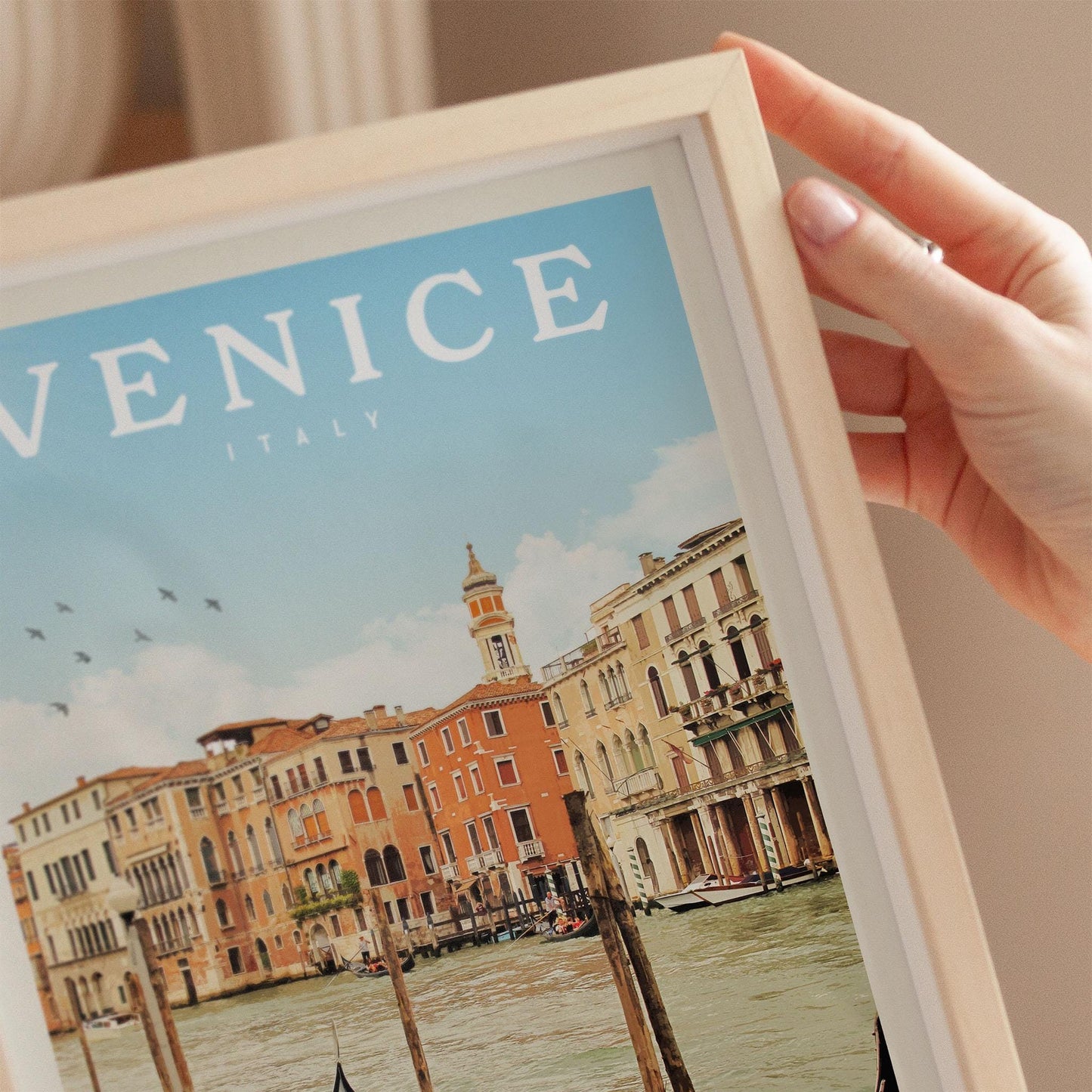 Venice Canal Print, Venice Italy Print, Venice Wall Decor, Italy Wall Decor, Italy Wall Art, Venice Italy Skyline, Venice Italy Art, Venezia