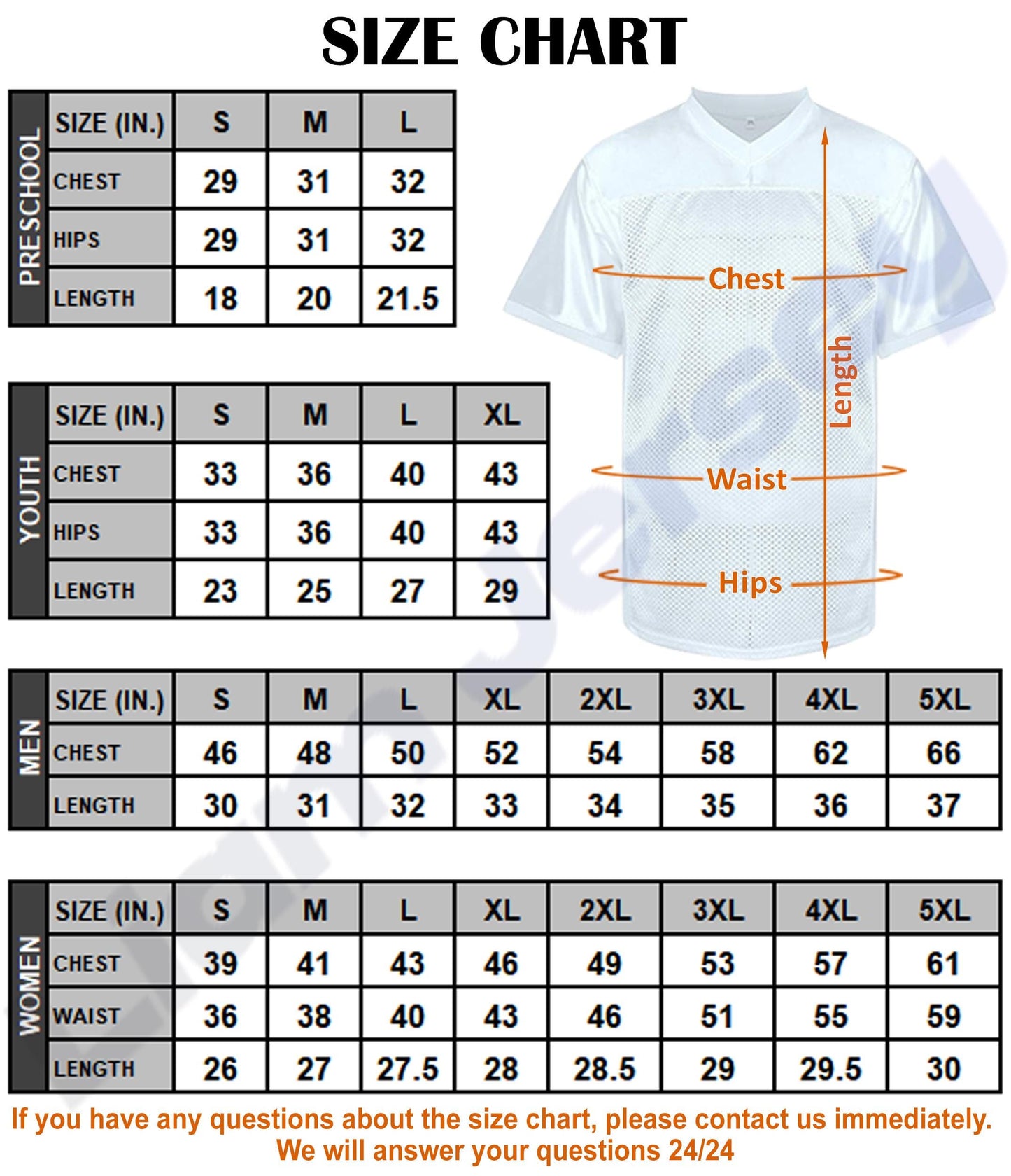 Custom  Football Jersey Men Women Youth Kid, Orange Green White Football Shirt Printed Name Number and Logo, Practice Football Uniform