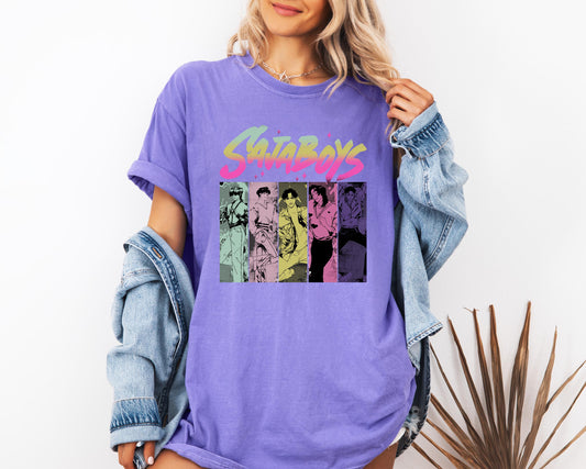 Saja Boys Boy Band Shirt, Kpop Demon Hunters Movie Shirt, Bootleg Retro Movie Shirt, Demon Hunters Merch Shirt, Kpop Saja Boys Shirt