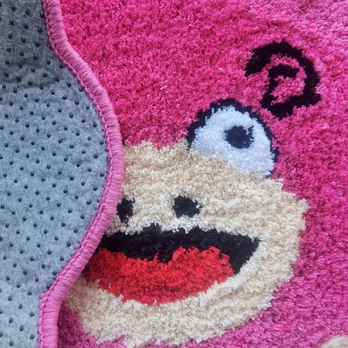 Slowpoke Rug Custom Anime Game Design Knitting Handmade Non-slip Area Rugs Home Decor