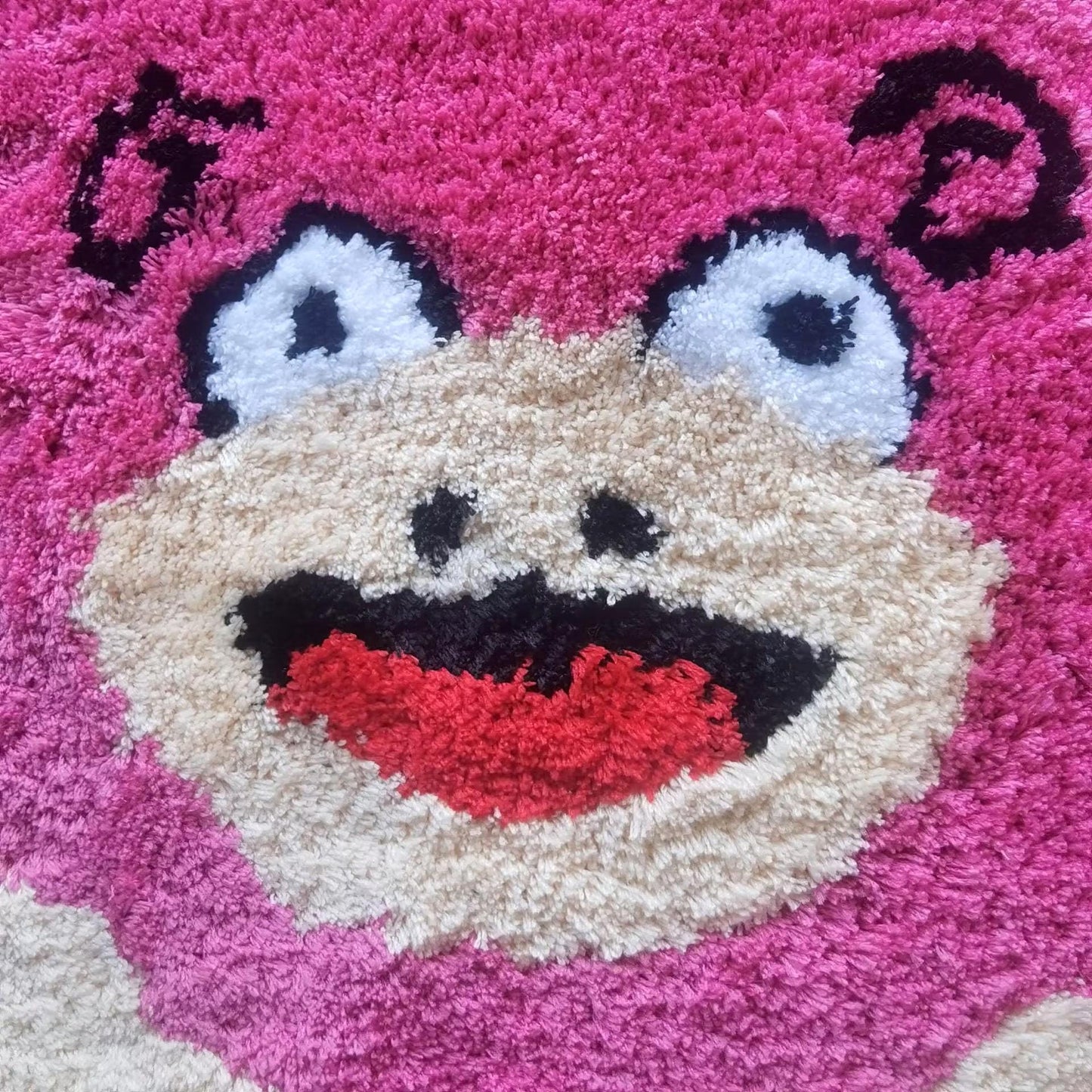Slowpoke Rug Custom Anime Game Design Knitting Handmade Non-slip Area Rugs Home Decor