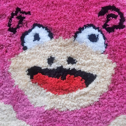 Slowpoke Rug Custom Anime Game Design Knitting Handmade Non-slip Area Rugs Home Decor