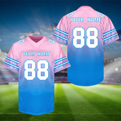 Custom Football Jersey: Personalized Team Name Number Logo Jerseys for Men Youth Women Kids