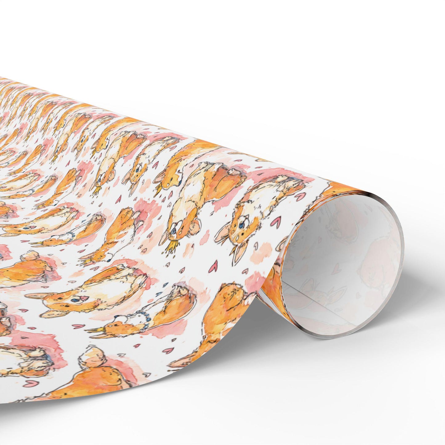 Corgi Wrapping Paper Gift for Dog Lovers | Cute Gift Wrap for Corgi Mom, Pembroke Welsh Corgi Fan or Dog Mom Gift Idea