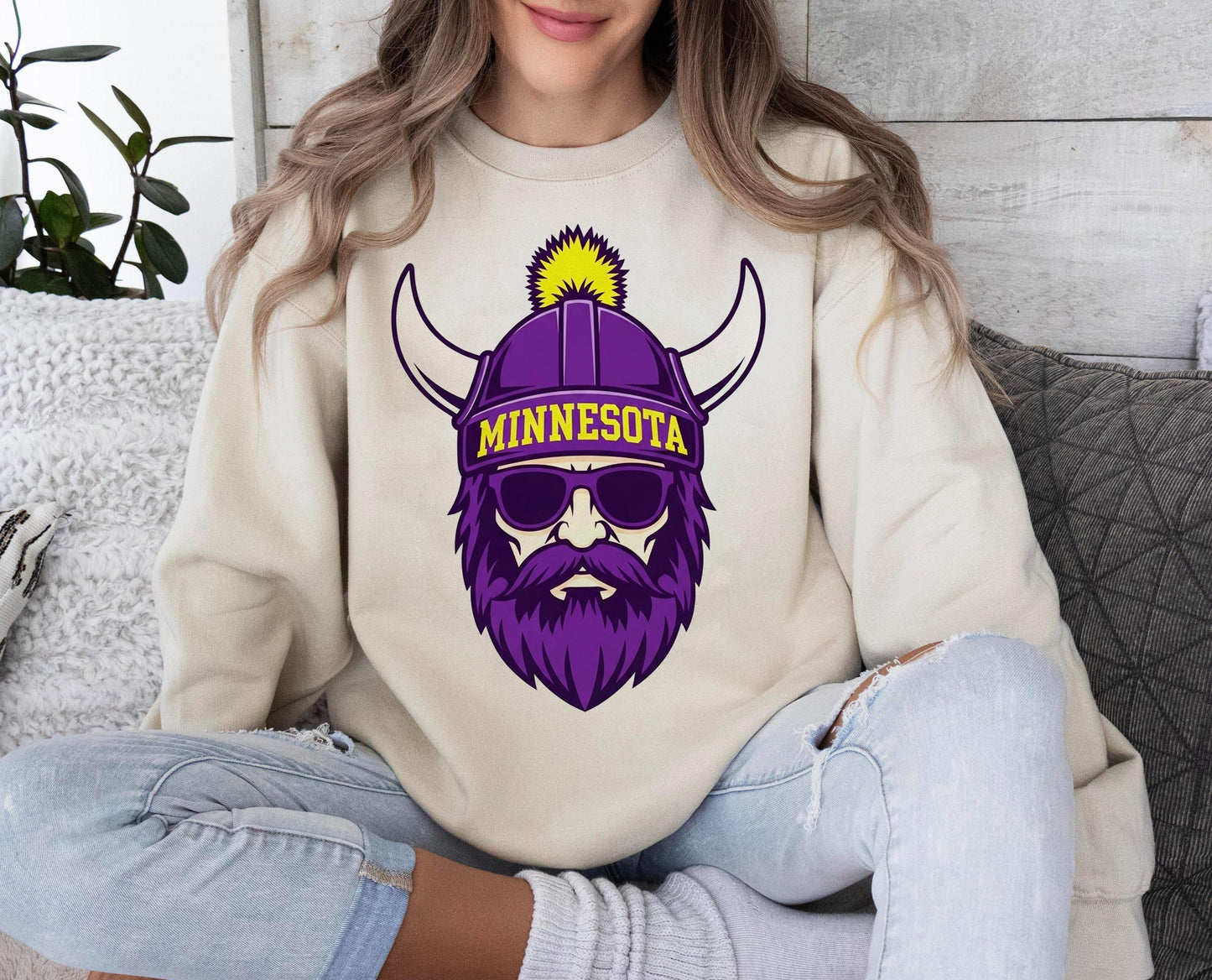 Minnesota Football Sweatshirt, Purple and Gold Shirt, Minnesota Football Sweatshirt, Vintage Style Minnesota Football shirt, Sunday Football