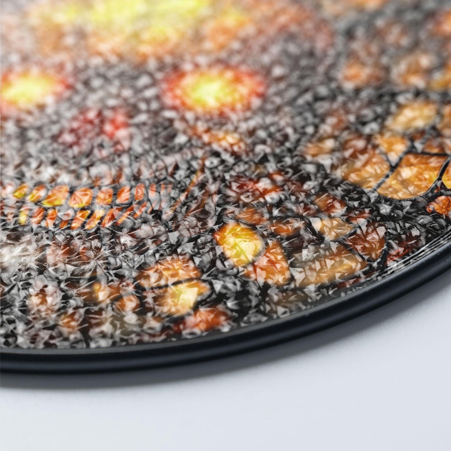 Pumpkin Skull Stained Glass Suncatcher, Spooky Halloween Stained Glass Suncatcher, Gothic Jack O Lantern Glass Decor, Dark Horror Decor