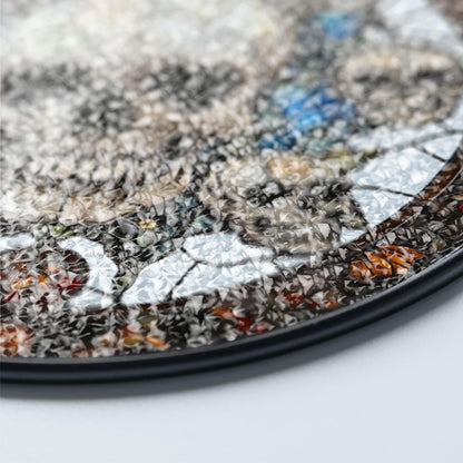 Gothic Skull Stained Glass Suncatcher, Window Hanging Panel with Dark Floral Accents for Halloween, Horror Decor, Edgy Macabre Gift for Home